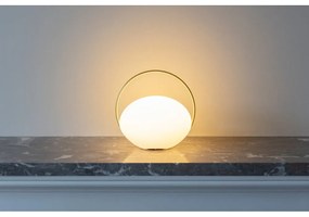 Fehér LED dimmelhető asztali lámpa (magasság 19 cm) Orbit – UMAGE