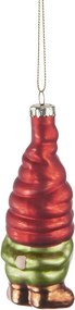 HANG ON üveg karácsonyfadísz, törpe 11cm
