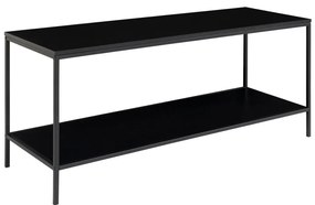 Vita TV állvány, 2 polc, fekete, 100x36x45 cm