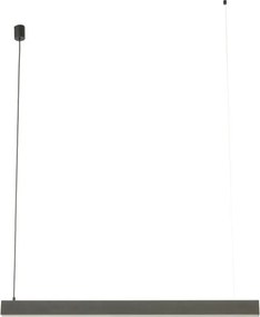TK LIGHTING 18080 LUXE Modern Led Függesztett Lámpa Fekete LED IP20