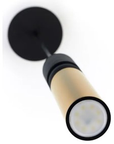 Jupiter 2006 - Csillár zsinóron ALAS 1xGU10/10W/230V arany/fekete