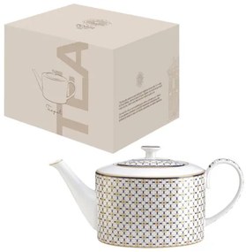 Porcelán teáskanna 1200ml, dobozban, Charles