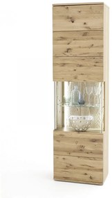 SANTORI T11 Keskeny Jobbos Üveges tároló 1 ajtós 60cm