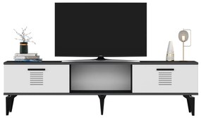 TV asztal/szekrény Vipapo 11 (antracit + fehér) . 1095219