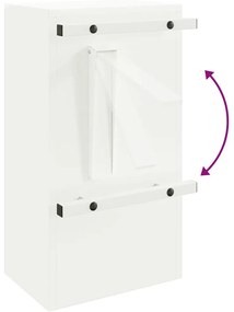 postaláda Fehér 30 x 23 x 55 cm Acél