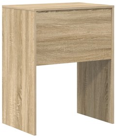 Számítógépes íróasztal Sonoma tölgy Szerelt fa 60 x 40 x 76 cm