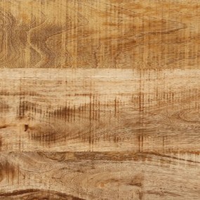 tömör nyers mangófa tálalóasztal 110 x 35 x 76 cm