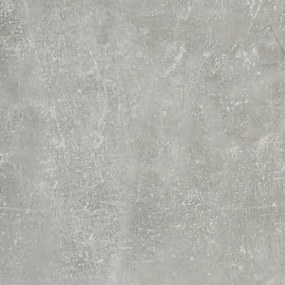 betonszürke szerelt fa íróasztal kisszekrénnyel