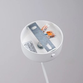 Fehér gyerek lámpa üveg búrával Mab – Sollux