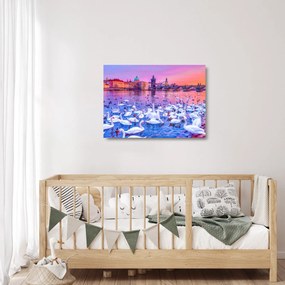 Üveg kép - Prága (70x50 cm)