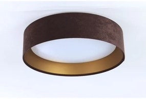 LED állítható fényerejű mennyezeti lámpa SMART GALAXY LED/24W/230V barna/arany +