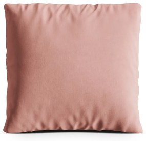 Rózsaszín bársony párna kanapéra Kemi – Cosmopolitan Design