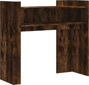 vidaXL füstös tölgy színű szerelt fa tálalóasztal 100x35x90 cm
