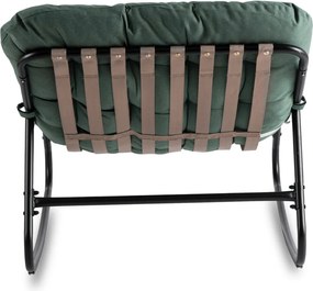 Hintaszék zöld színben AURORA