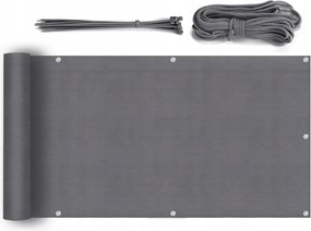 Erkélyszőnyeg Árnyékoló Erkély Terasz Kerítés 75 X 600 CM Hdpe