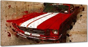 Képek 120x60 Piros Ford Mustang Usa