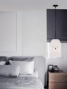NOVA LUCE 9624074 LATO Egyágú Függesztett Lámpa Üveg E27 IP20