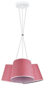 Duolla - Csillár rúdon ROSSA 3xE27/40W/230V átm. 40 cm