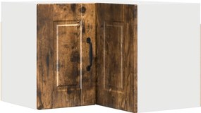 vidaXL Konyhaszekrény polcokkal Füstölt tölgy 57 x 57 x 40 cm Faanyag