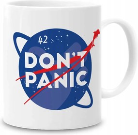 Galaxis útikalauz stopposoknak bögre Ne ess pánikba