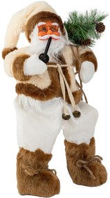 Tutumi, Mikulás karácsonyi figura 44 cm 301252, fehér-barna-zöld, CHR-08901