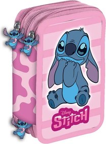 Disney Lilo és Stitch, A csillagkutya Lovely tolltartó töltött 3 emeletes Giotto