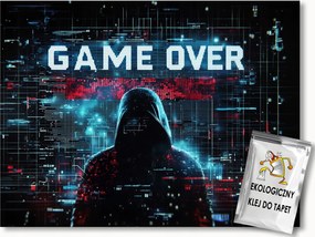 Fotótapéta Flizelina Gaming Cyber Számítógép Konzol Hacker 250x175 ragasztó