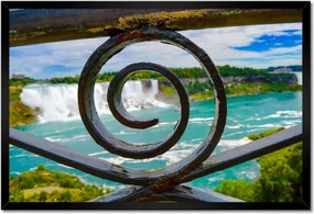 Plakátok keretben 60x40 Niagara vízesés