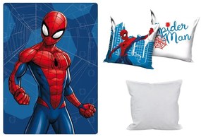 Pókember polár takaró, párnahuzat és párna szett 3 db-os (Web Warrior)