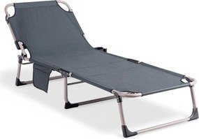 Kerti napozóágy szürke színben – SATURN