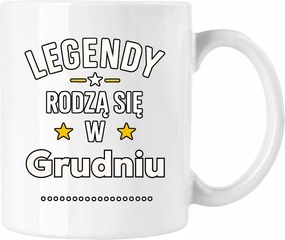 Bögre Legenda Születésnap December Fehér 330ml