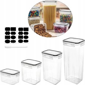 Ételtároló Dobozok Tömítő Fedéllel Konyhai Szett 14DB-OS