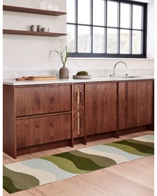 Zöld kültéri-beltéri futószőnyeg 70x200 cm Urvi Woods – Pappelina