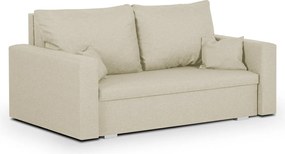MONDI Kétszemélyes kinyitható kanapé Krém