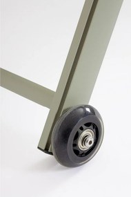 Szürkésbarna fém kerti napozóágy Taylor – Bizzotto