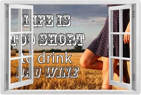 Poszterek 120x80 Life is too short