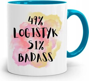 Logisztikai Bögre Kék Születésnapi Ajándék fényképes nyomtatással