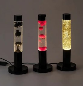 Rabalux 76027 Lavastic dekoratív lávás asztali LED lámpa, fekete