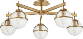 Hinkley Lighting Hollis HK-HOLLIS-5-C-HB Plafonlámpa 5x40 W/E14 ip44