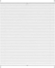 vidaXL Plisse Roló 110 x 150 cm Fehér Redős Roló