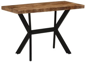 Tömör mangófa étkezőasztal 110 x 55 x 75 cm