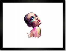 Poszterek keretben 40x30 Polygon painiting