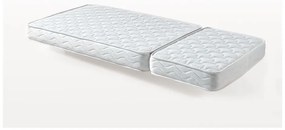Fehér bővíthető borovi fenyő ágyneműtartós gyerekágy matraccal-ágyráccsal Jumper – Vipack