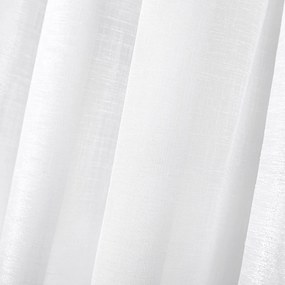 Goldea luxus, fényes függöny - fehér 300 cm