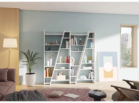 Delta matt fehér könyvespolc - TemaHome