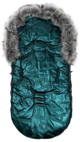 Luxus lábzsák szőrmével New Baby zöld