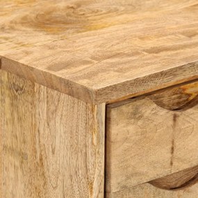 tömör mangófa íróasztal fiókokkal 110 x 47 x 76 cm