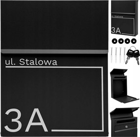 Fekete Postaláda Felirat Minta