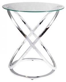 Eos C lerakóasztal króm 52cm