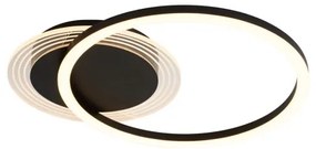 Searchlight 13650BK - LED dimmelhető mennyezeti lámpatest CONTOUR LED/24W/230V 3000K